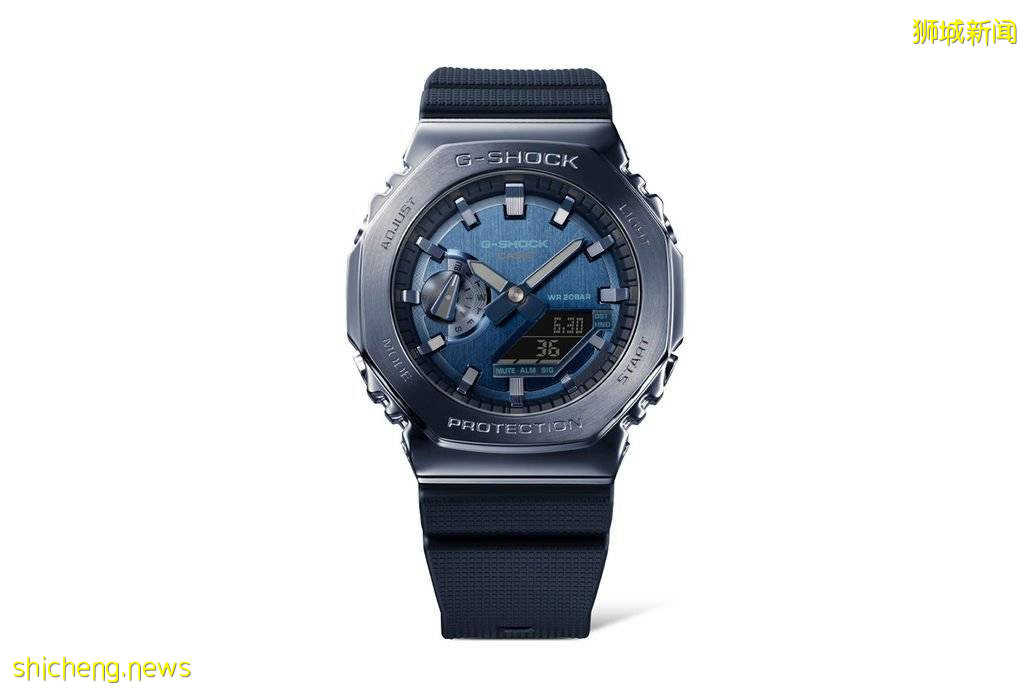 Casio年度重磅新品!硬核金属表壳神似爱彼皇家橡树,CasiOak是你的菜吗