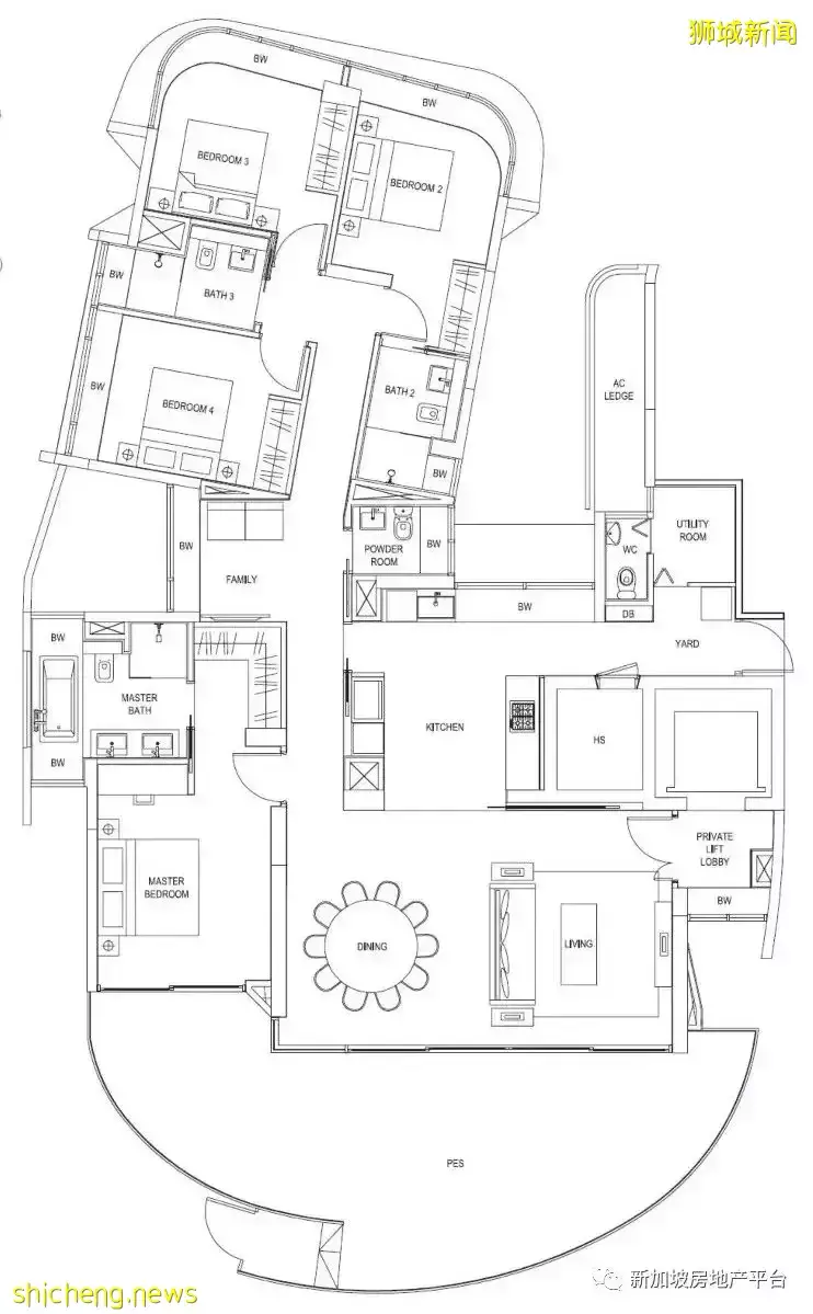 峽灣之美 星洲之光 Cape Royale(D04郵區 濱海灣)