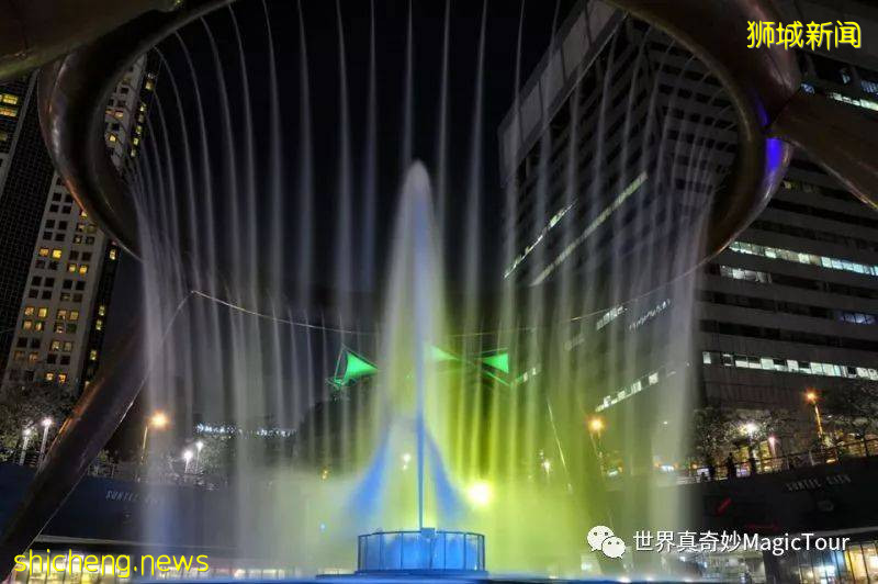 新加坡:令人惊叹的财富喷泉