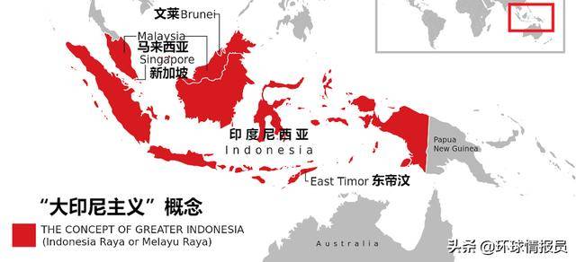 吞並馬來西亞、新加坡和文萊,印尼的“大國雄心”從何而來
