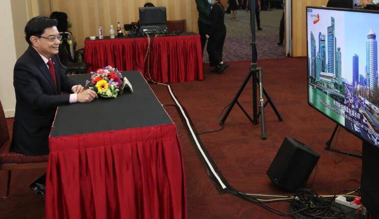 新加坡副總理兼財政部長王瑞傑談“中新關系”:患難見真情