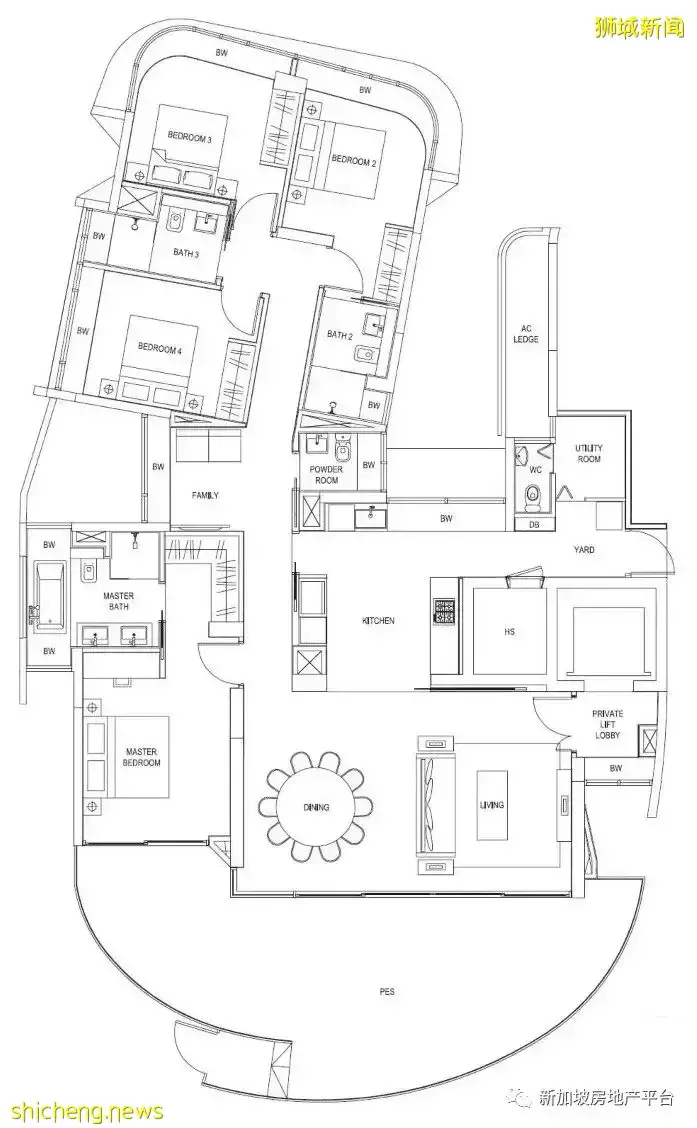 峽灣之美 星洲之光 Cape Royale(D04郵區 濱海灣)