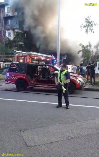 新加坡超级英雄现身巴西班让燃烧的幼儿园