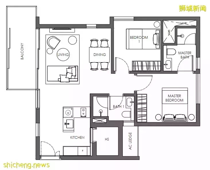 新加坡【D11區】中央核心CBD紐頓永久地契新公寓 10 evelyn【頂級名校學區房】