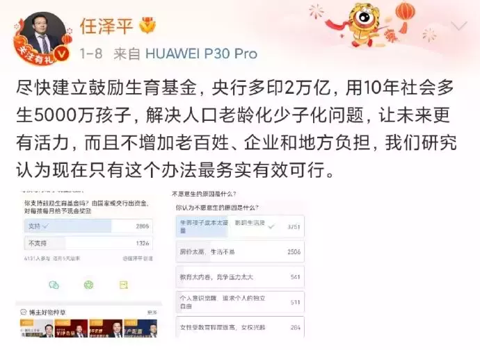 萬億補貼生孩子，你願意嗎