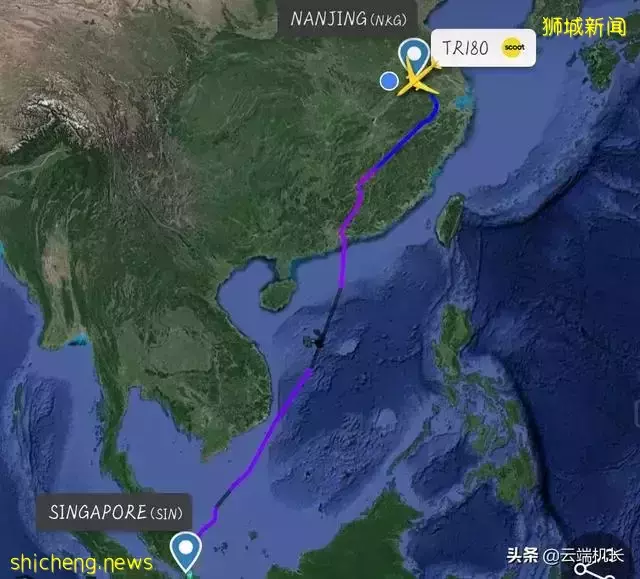 新加坡樟宜至南京禄口3742公里 你知道飞机在天上是怎么飞的吗