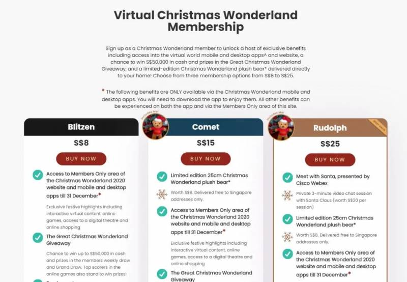 新加坡滨海湾花园圣诞仙境线上线下同开放!可以和圣诞老人通视频哟