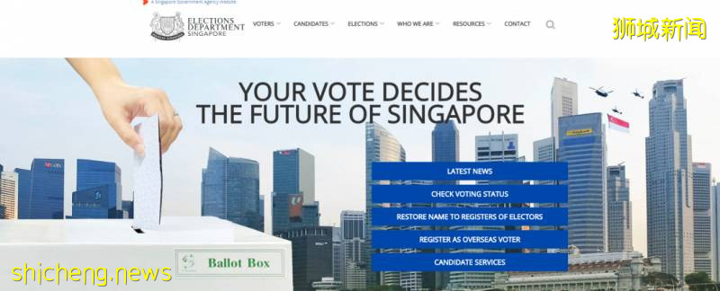 新加坡選舉局發出新聞稿,疫情下的新加坡大選會有哪些不同!