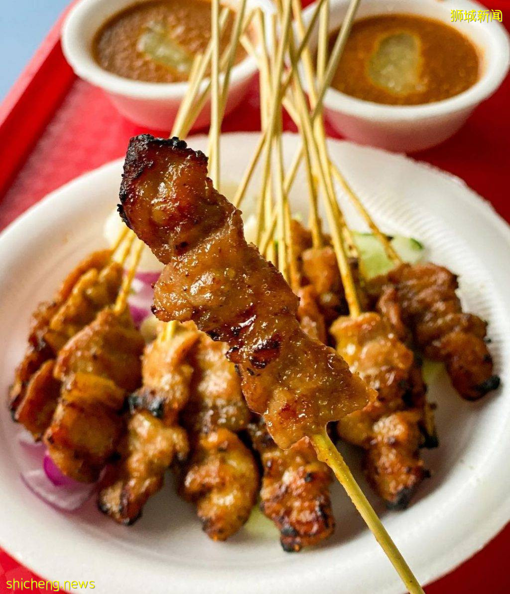 宵夜好搭檔!Pang's Satay炭烤手工海南豬肉沙爹🤤 花生菠蘿蘸醬酸酸甜甜超開胃