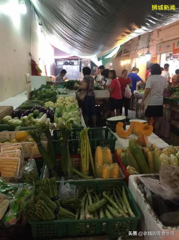 逛逛新加坡的菜市場，到處都有中國的影子，看看有什麽不同