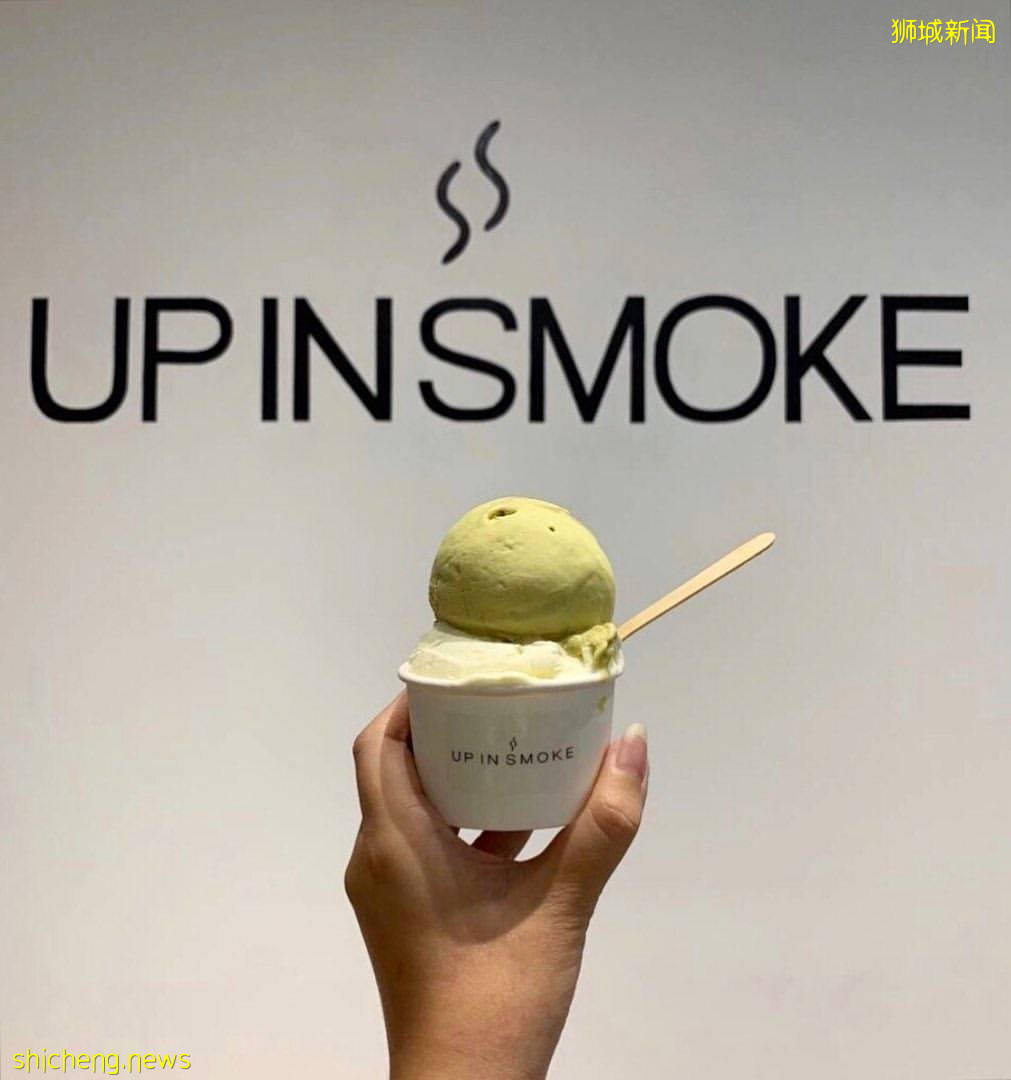 新開張冰淇淋店鋪 Up In Smoke🍦新加坡首家“煙熏華夫餅”冰火兩重撞出新火花💥 14種冰淇淋口味供選