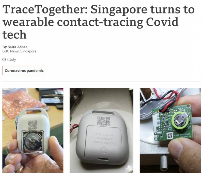 实拍！新加坡全民佩戴追踪器，进商场不用扫码了？
