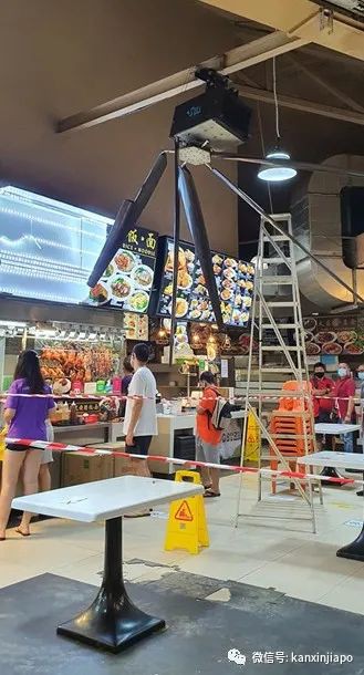 新加坡咖啡店发生吊扇失控惊魂事件，顾客被砸到头破血流