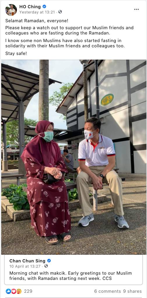 何晶转发FB帖子引热议!新加坡几个总理接班人谁跟中国关系好