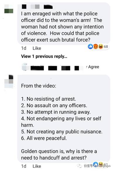 女子当街被戴上手铐,新加坡律师质疑警方“违反人权”,你怎么看