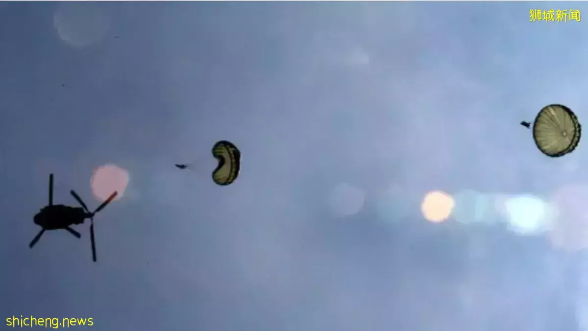 网传跳伞员从高空直坠 陆军澄清：自由落体是例行训练