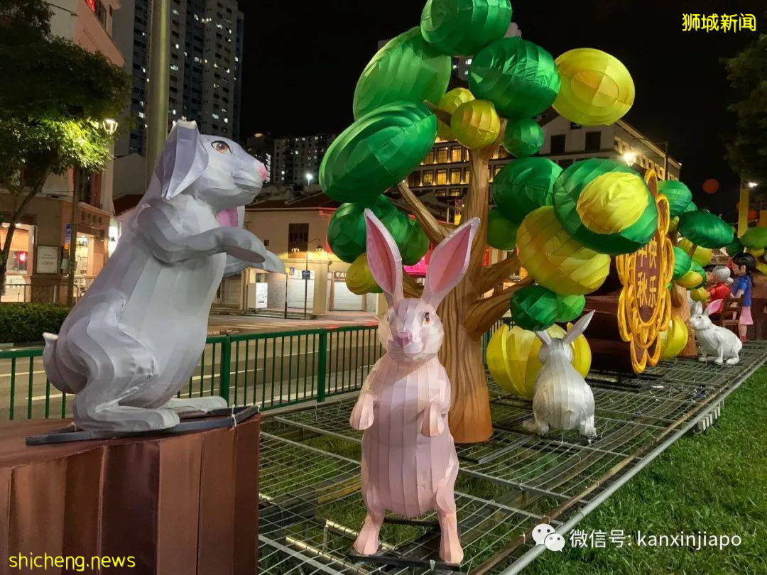 牛车水中秋灯饰剧透!这么多年终于见到正常版嫦娥了