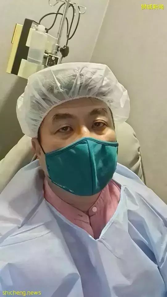 眼皮下垂影响视线 梁志强入院动手术