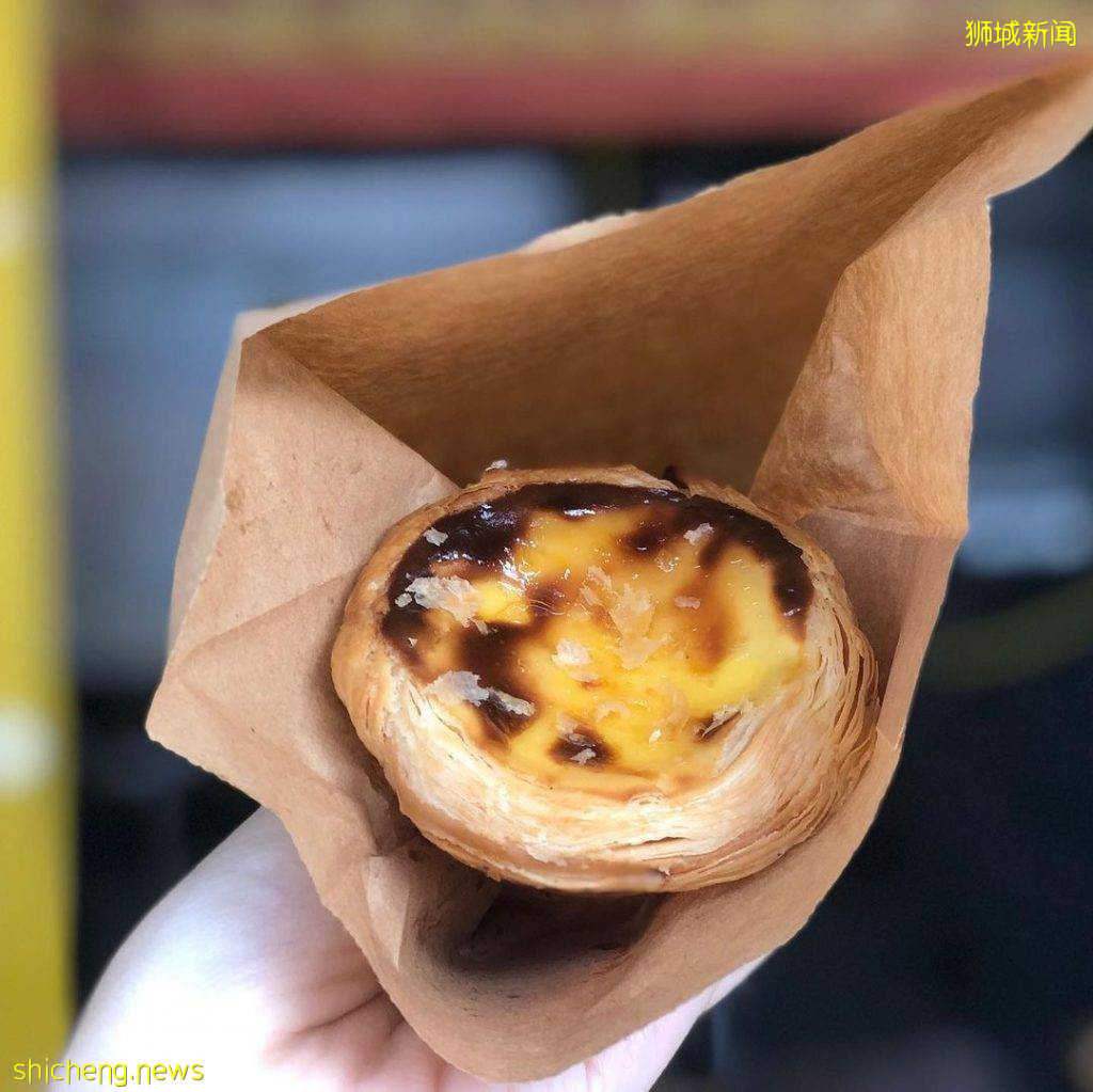 新加坡独创玛德琳蛋挞🤤 葡式蛋挞专卖店!皮酥蛋嫩、口感超惊艳💯 三个只要S$2.80