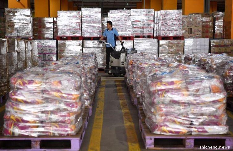 FairPrice执行长Seah Kian Peng表示：我们仓库是满的