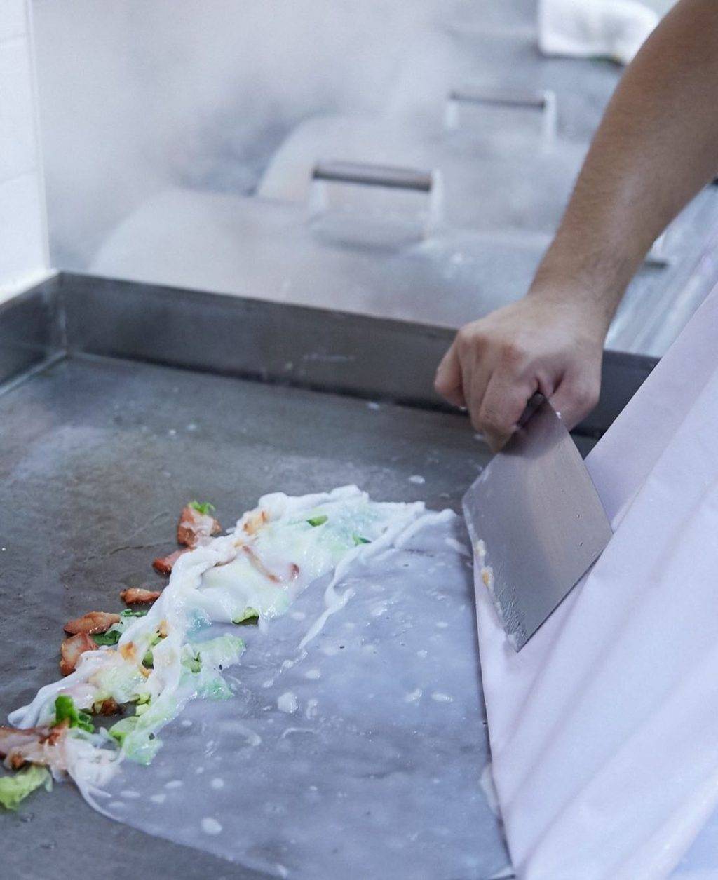 红遍广州、走向国际的银记肠粉店🔥牛肉+猪肝+油条馅料,薄如纸的肠粉吹弹可破