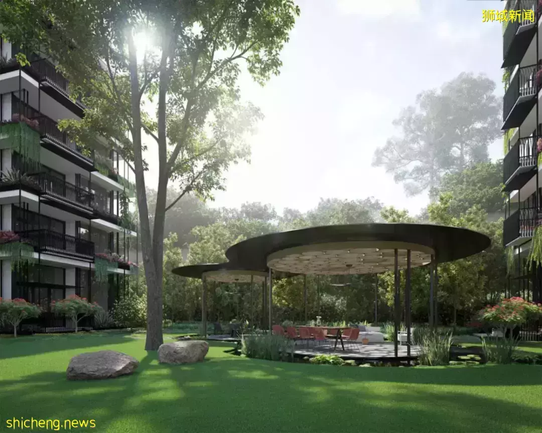 新加坡又出全景观公寓,示范了真正的花园式小区