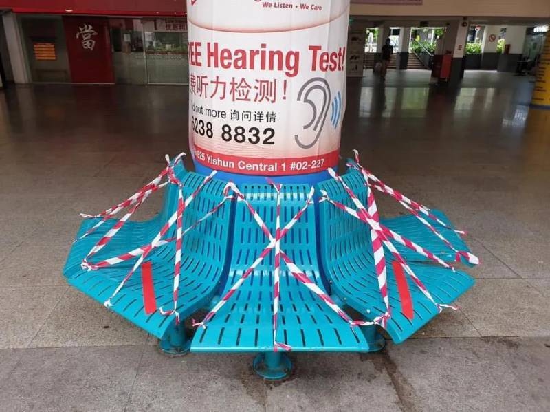 新加坡用膠帶做了一場大型公共藝術