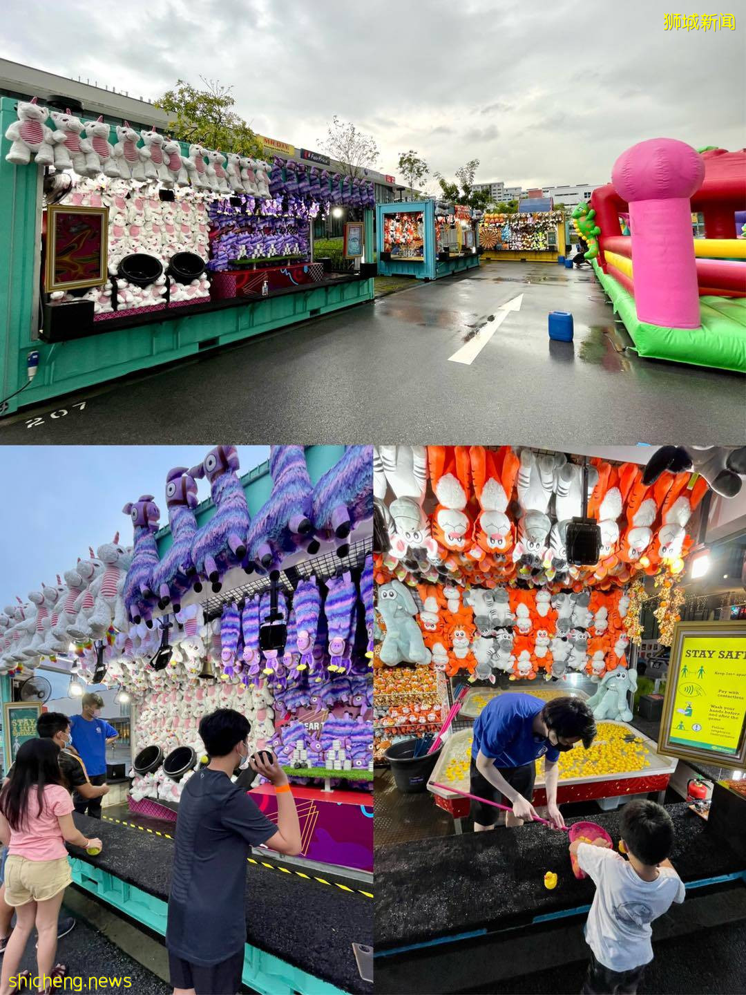 新加坡最大型的充氣城堡🏰正式登陸Downtown East!10米充氣滑水道+蹦床滑梯、瘋狂蹦跶💥