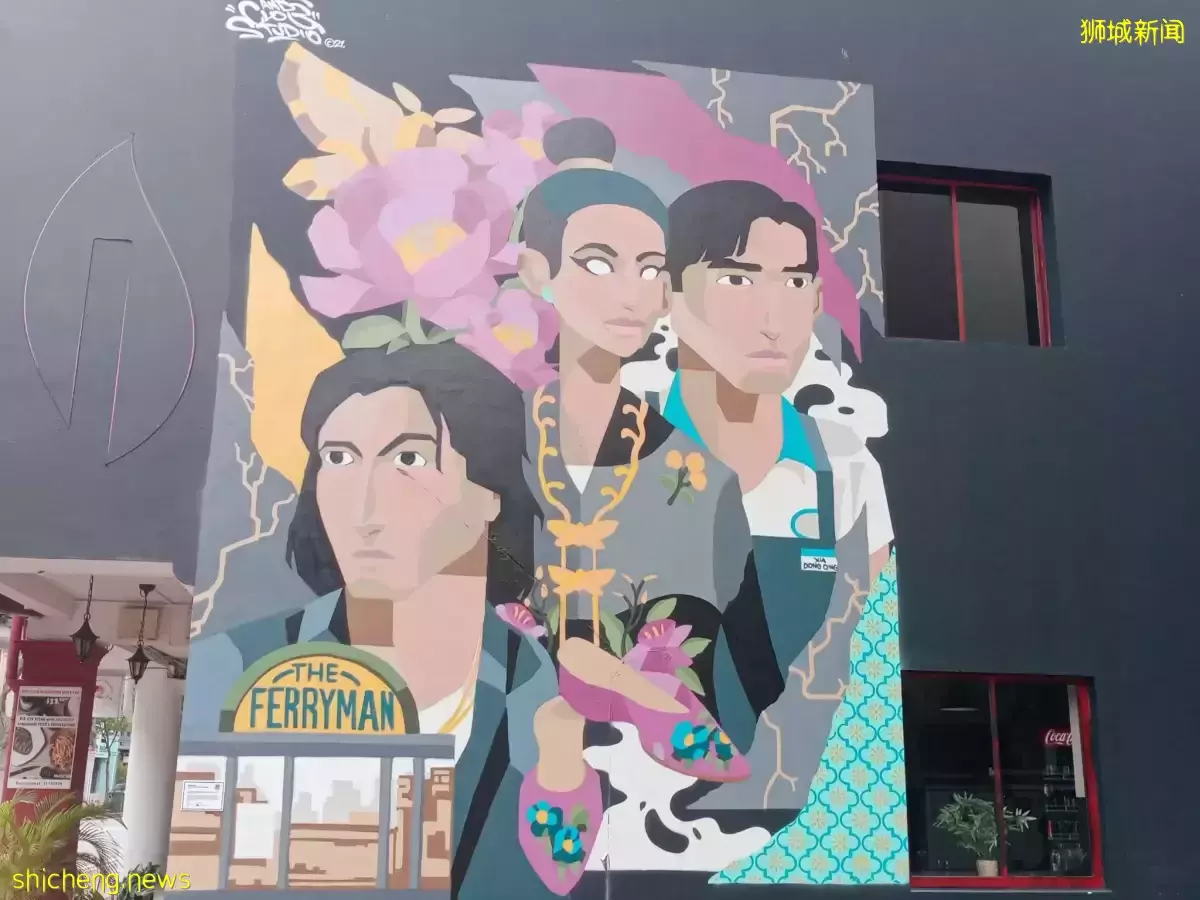 五彩缤纷巨幅壁画 给如切和东海岸路增添姿彩