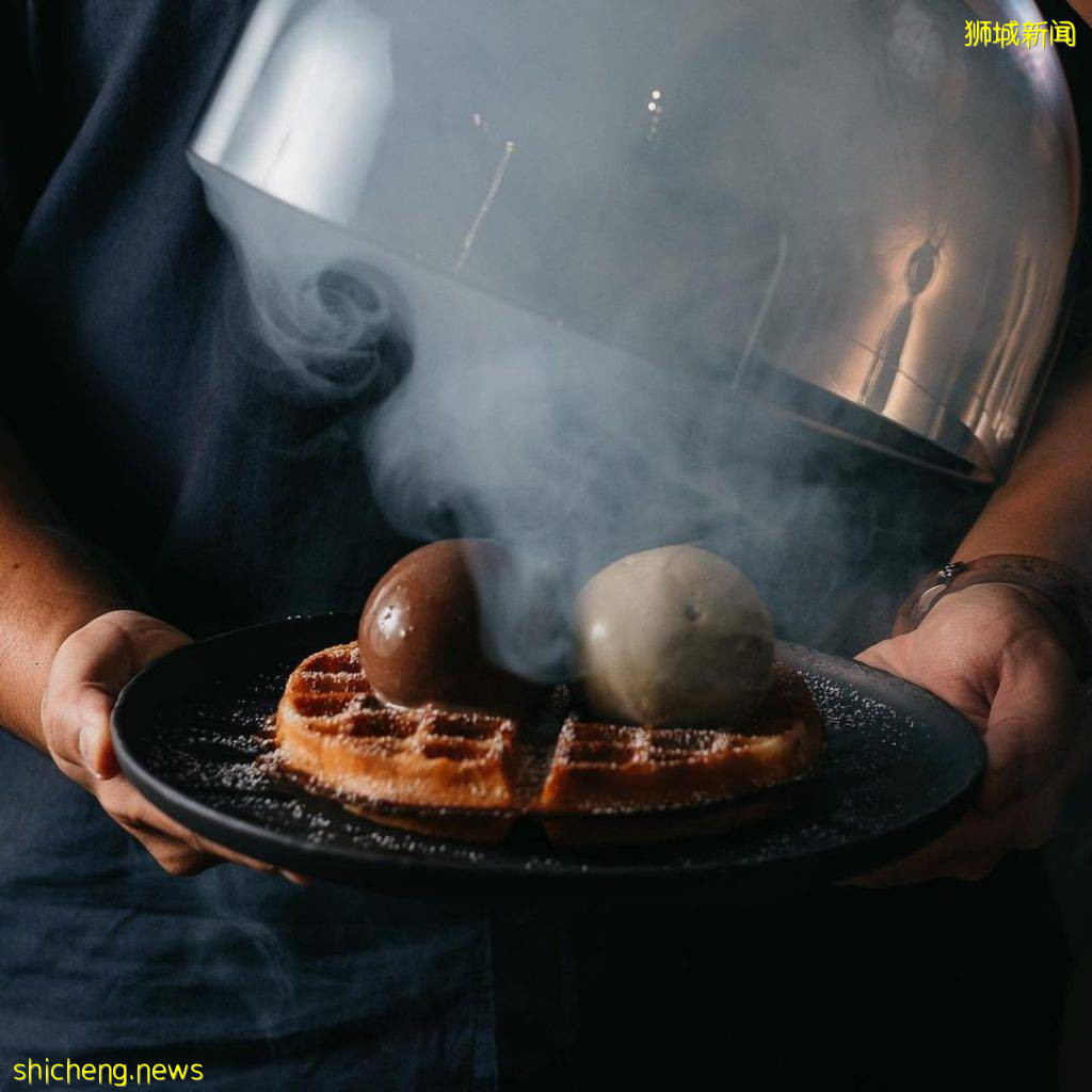 新開張冰淇淋店鋪 Up In Smoke🍦新加坡首家“煙熏華夫餅”冰火兩重撞出新火花💥 14種冰淇淋口味供選