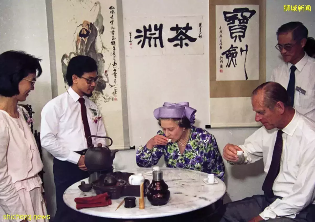 牛车水茶渊品茗，新加坡总理与英国女王同款文化体验
