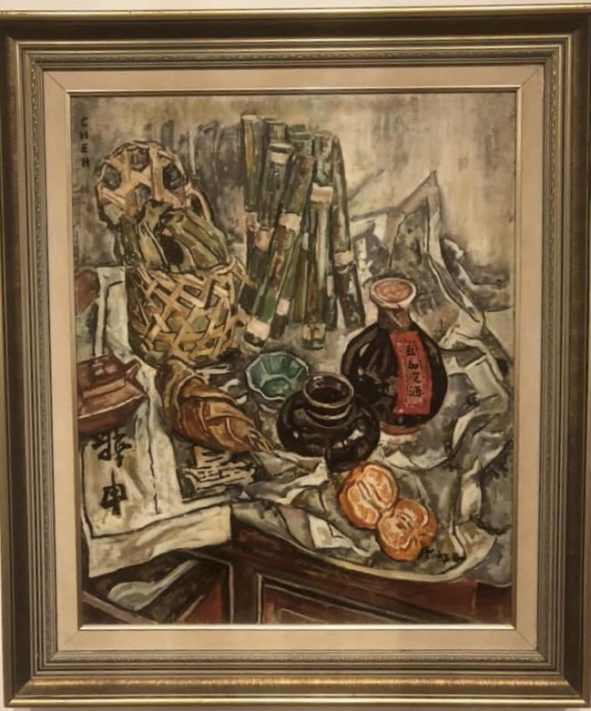 起码也该写上画家的华文名