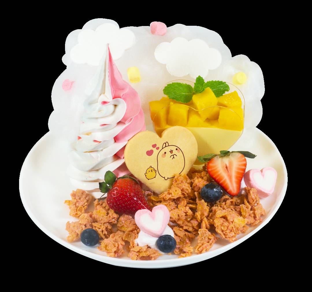 韩国可爱胖兔子Molang来新加坡啦!空降快闪咖啡厅简直萌翻了