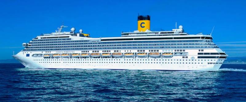 载有2000人的意大利游轮，遭泰马两国禁止靠岸后前往新加坡