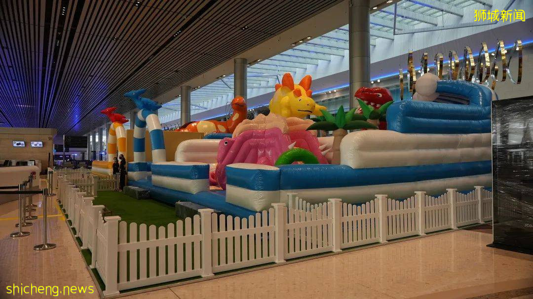 恐龙、游园、卡丁车、环球之旅,樟宜机场都能玩