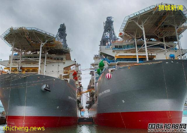 新加坡造船巨頭兩艘全球最先進超深水鑽井船再遭推遲