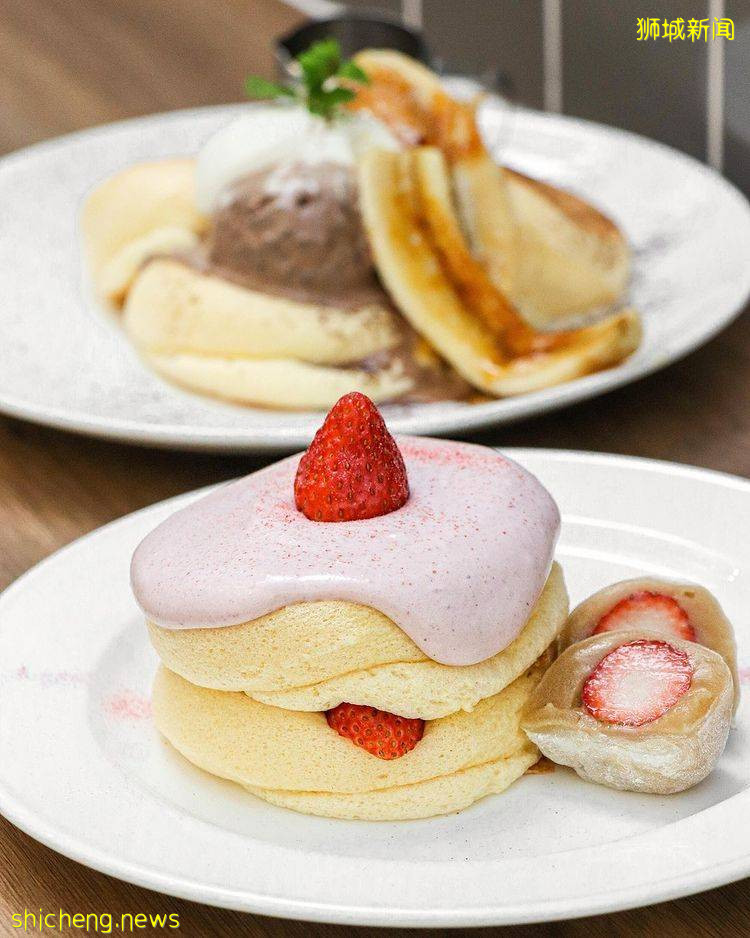 Flipper's Bugis店开张!限定草莓大福口味只在新店供应📍现点现做、新鲜好吃🍓