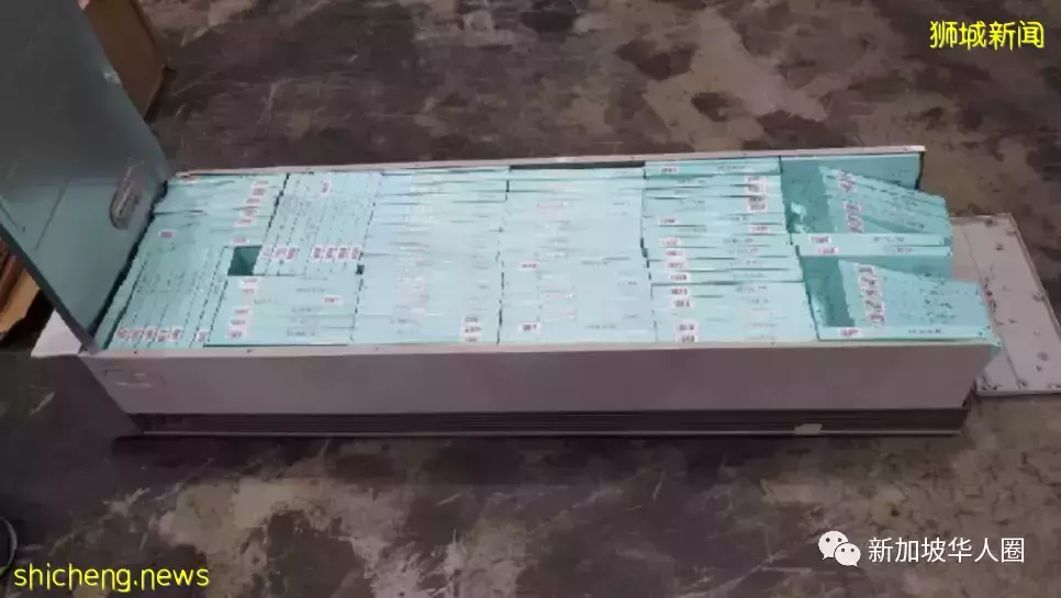 新加坡起获大量漏税香烟！逃税近14万新币！逮捕一名中国籍男子