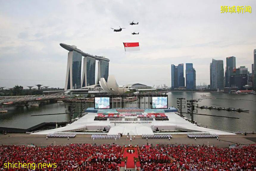 8月9日國慶戰機/國旗直升機環島路線出爐！呼籲國人弘揚“新加坡精神”，齊心協力，堅毅前行