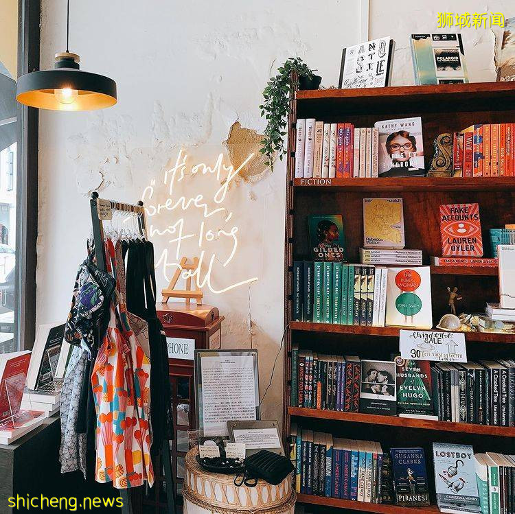 盘点新加坡6间小众书店!小而精致、有质感📖安静读书的好去处📚