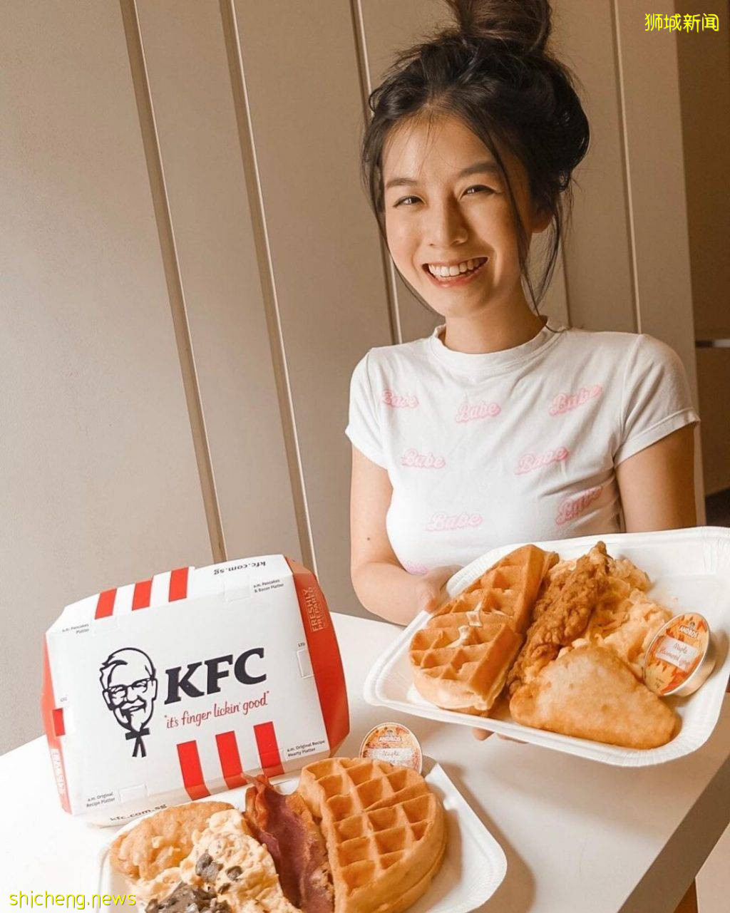 KFC新品雲集!複刻經典漢堡、華夫餅套餐全天供應、新品紫薯球,美味停不下來