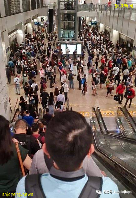 地铁环线又故障,早高峰站内人山人海、水泄不通