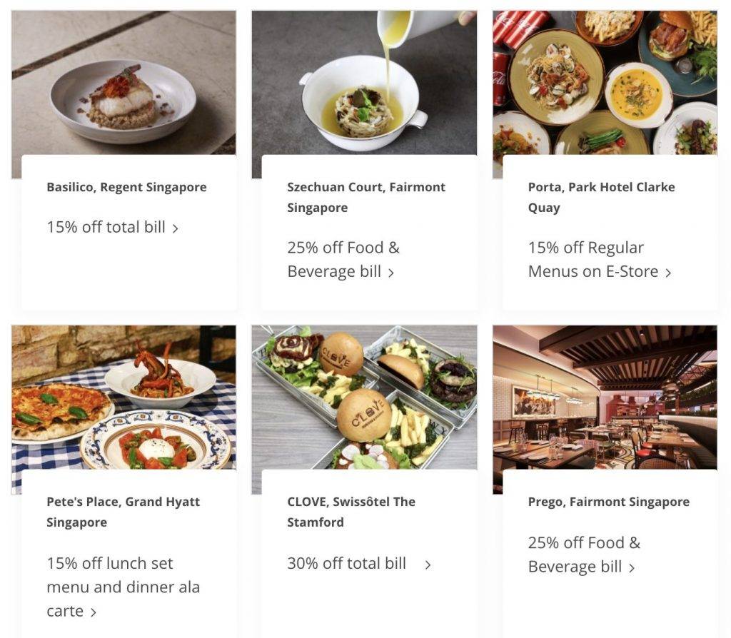 OCBC聯手本地80+家精選餐廳,推出持卡人專屬買一送一、7折優惠!有效期至6月30日