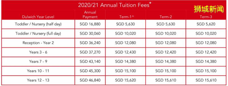 新加坡知名國際學校合集