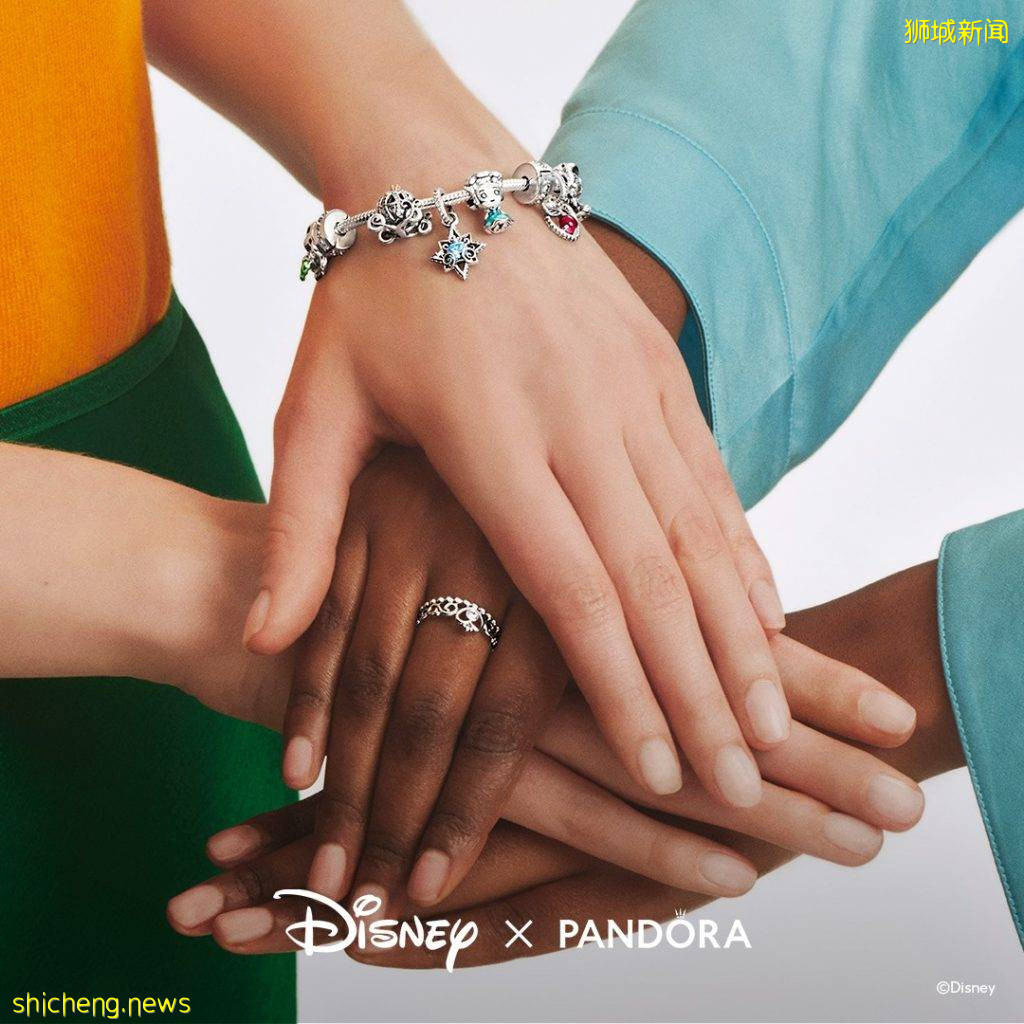 Pandora x Disney公主联名2021新系列！精致又可爱快来get 