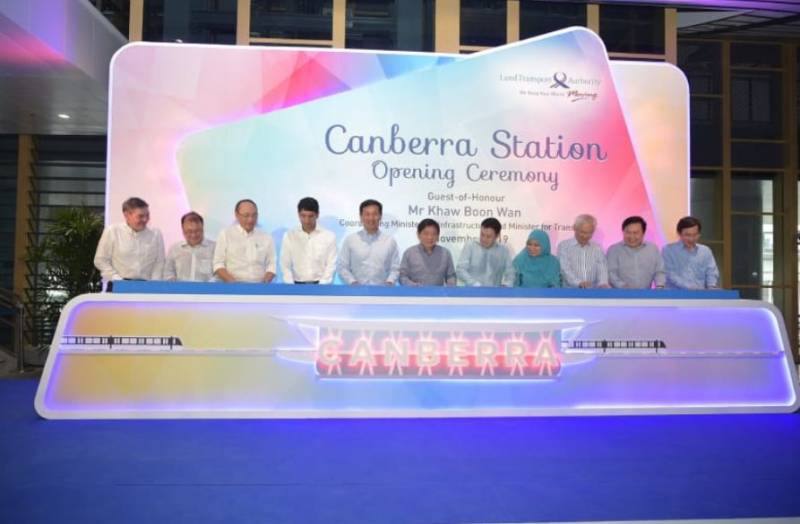 惊喜：新加坡新地铁站坎贝拉站正式投入运作啦