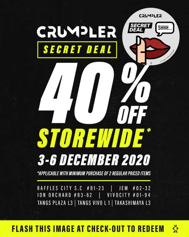 新加坡折扣 絲芙蘭買一送一；ZARA六折；1.2新吃肯德基