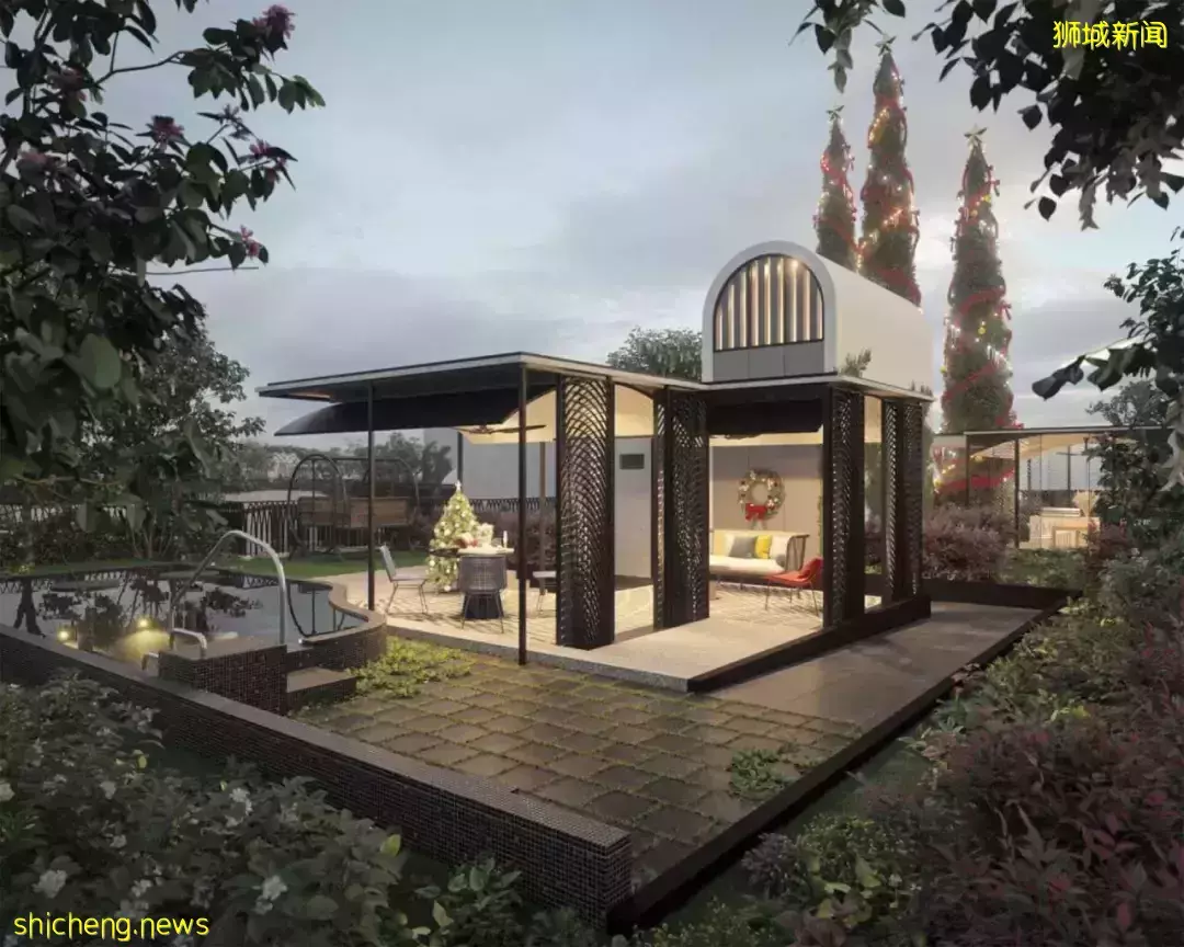 新加坡又出全景观公寓,示范了真正的花园式小区