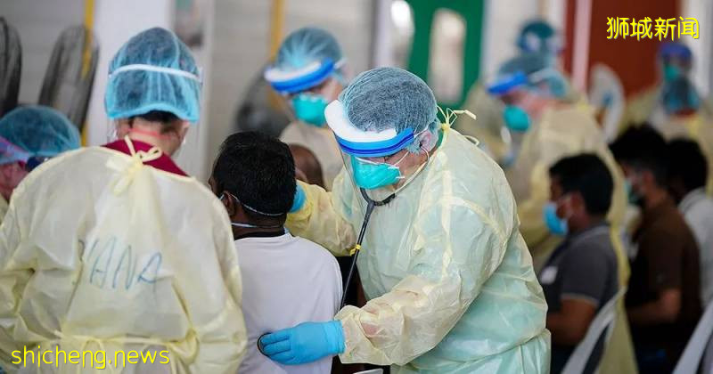 四個月沒有離開新加坡宿舍的客工們,日常生活是這樣的