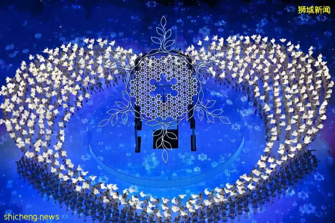 新加坡哈莉瑪總統表示：“北京冬奧會開幕式非常值得一看” ，哪個瞬間驚豔了你